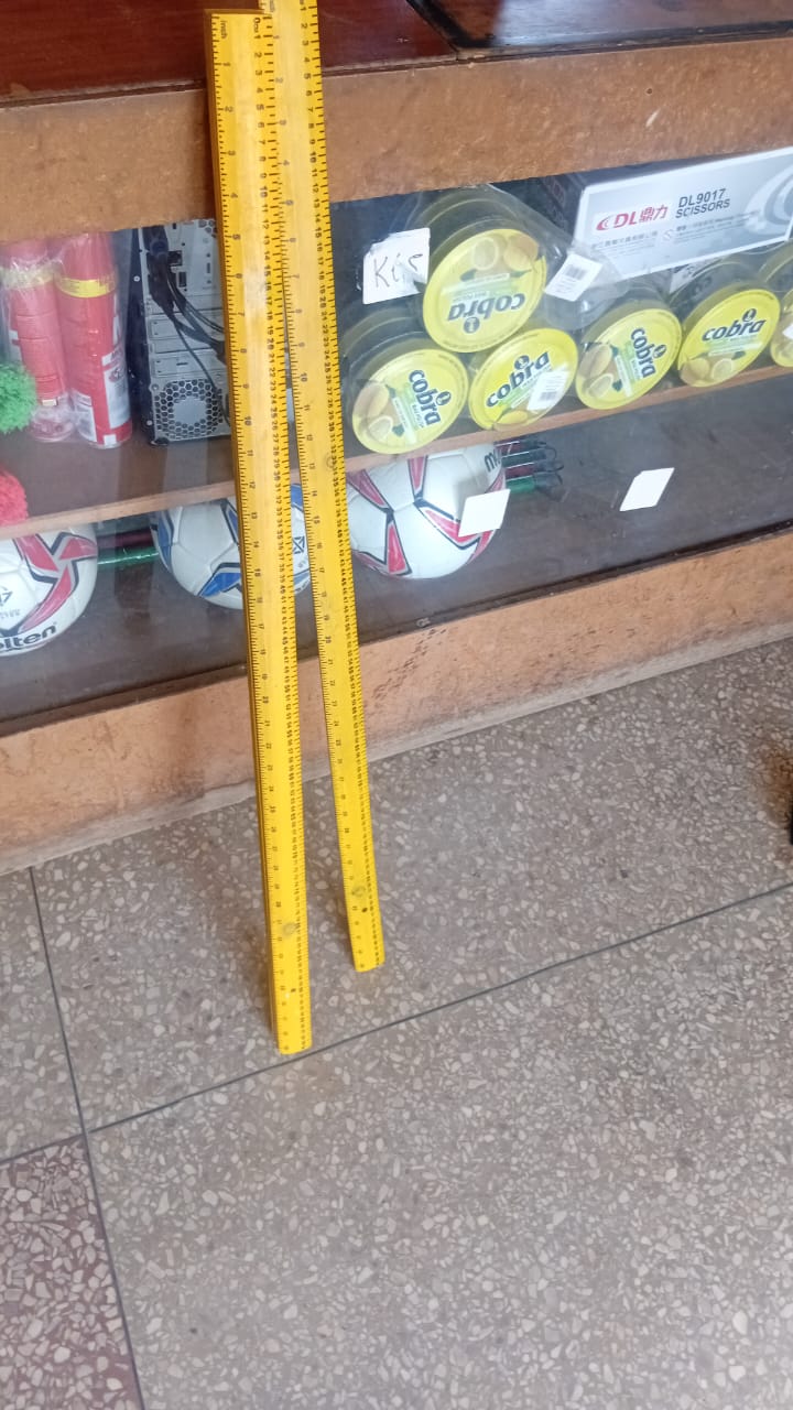Board Rulers- 100 cm per piece Only orange colour availavle
