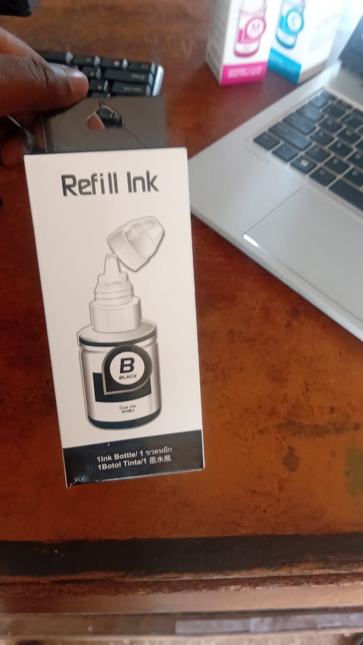 Refill ink (135mls) Black — Colour 1